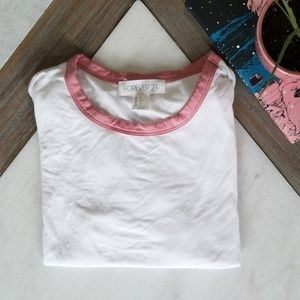 Forever 21 Mavi Pink Tee